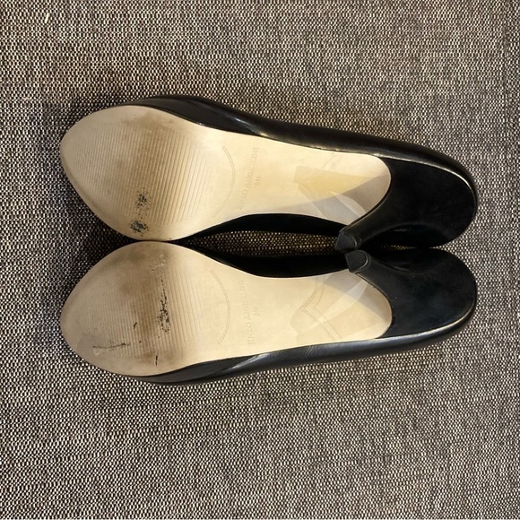 ENZO ANGIOLINI Sz  9 Classic With Platform 5” Heels Pumps Leather Shoes - Picture 6 of 10